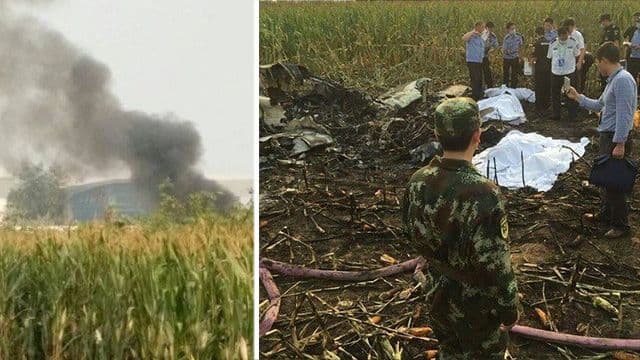 Xitoydagi aviashou vaqtida yengil samolyot qulashi oqibatida 4 kishi halok bo‘ldi