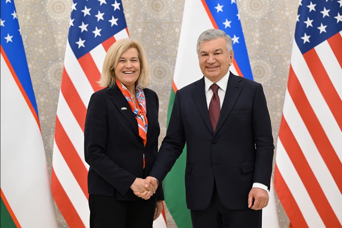 President Mirziyoyev and Franklin Templeton chief discuss plans for new IPOs in Uzbekistan