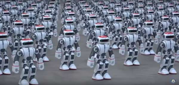 Video: raqs tushayotgan minglab robotlar Ginness rekordini o‘rnatdi