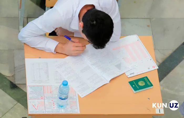 Abituriyentlar o‘z o‘rnini onlayn tekshirishi mumkin bo‘ldi