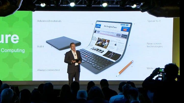 Lenovo bukiluvchi noutbuk kontseptini namoyish qildi