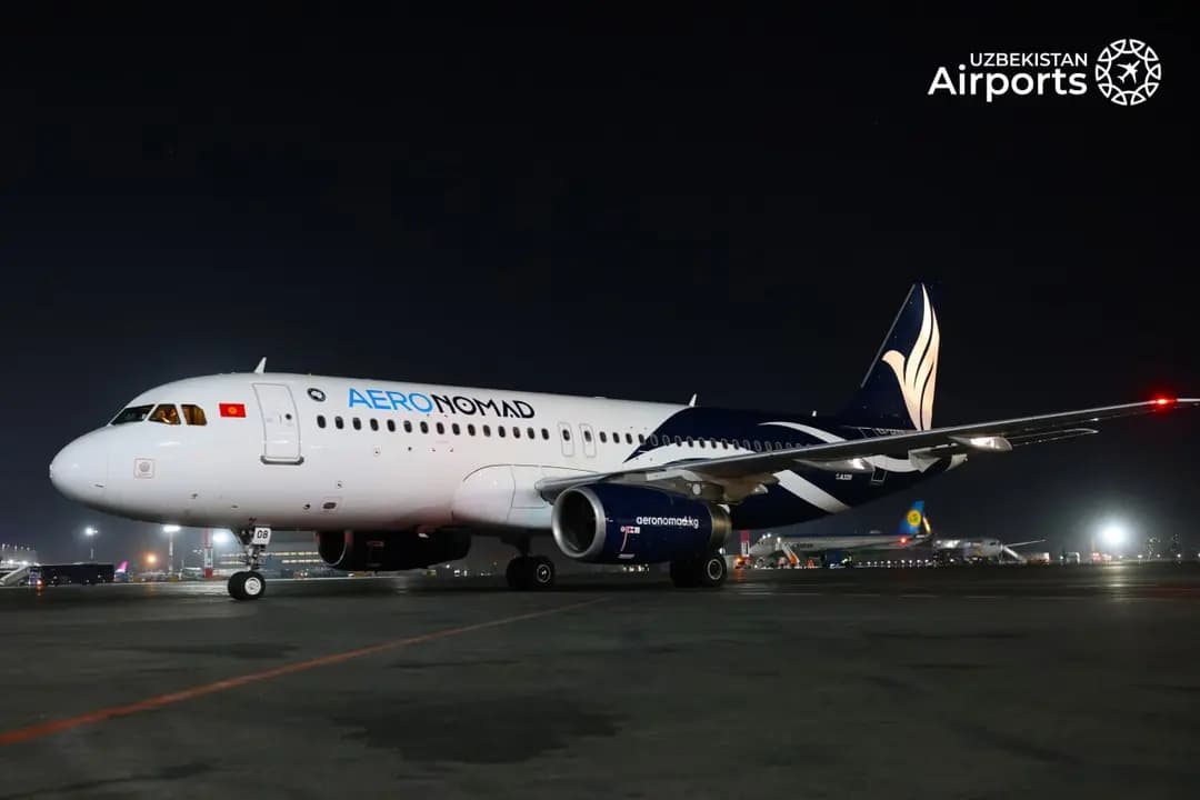 Kyrgyz airline Aero Nomad launches regular Bishkek–Tashkent flights