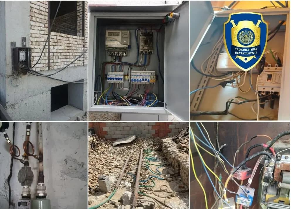 Illegal energy use causes UZS 825 billion in damage to the state in nine months