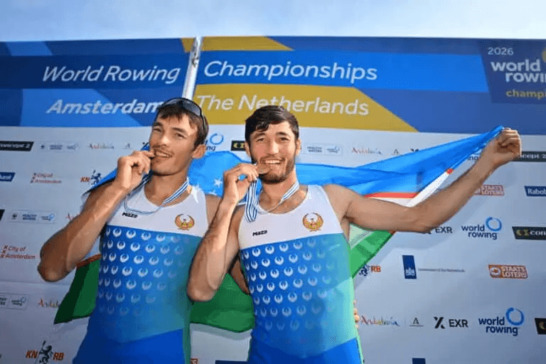 Uzbek rowers win historic first world championship gold