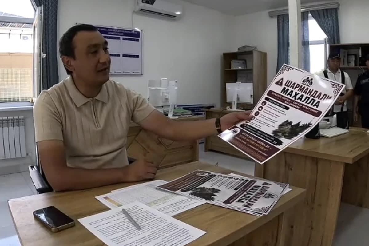 «Birovning uyiga tazyiq bilan kirib emas, tushuntirib targ‘ibot qildik» – Chinoz tumani hokimi «Sharmandali mahalla» tashabbusi haqida