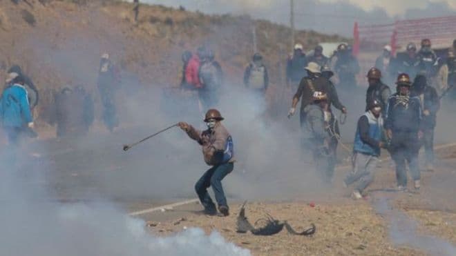 Boliviyada ish tashlagan konchilar mamlakat IIV rahbari o‘rinbosarini o‘ldirishdi