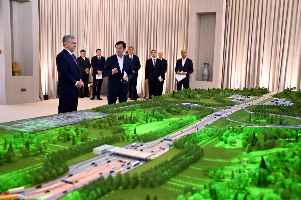 Uzbekistan breaks ground on $2.2 billion Tashkent–Samarkand highway