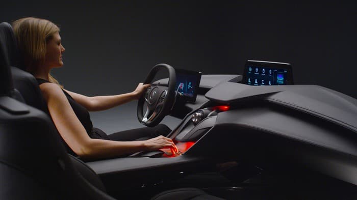 Acura kelajak avtomobillarining intererini namoyish etdi