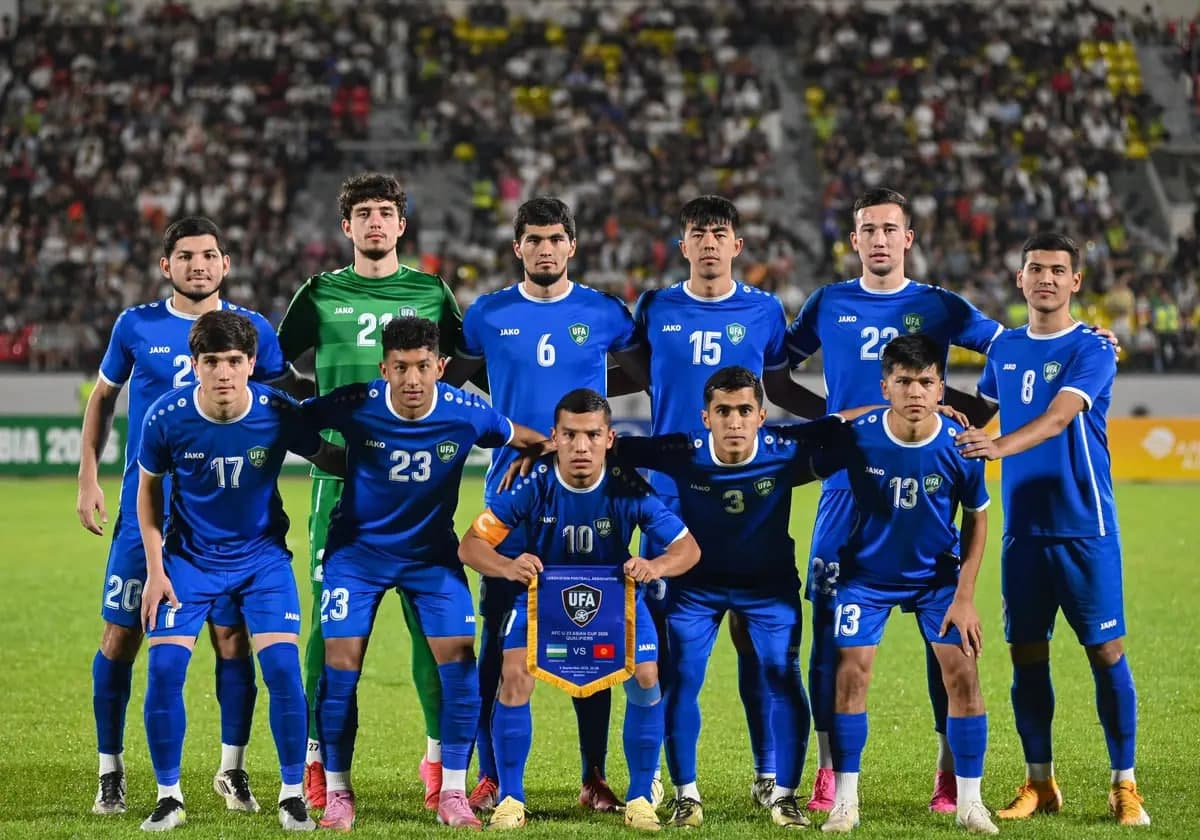Uzbekistan U-23 drawn with Vietnam, Philippines and Kuwait at 2026 Asian Games
