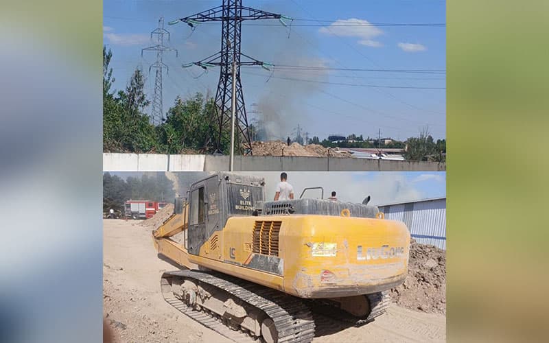 Toshkentda qurilish tashkiloti haydovchisi ikki tumanda “svet” o‘chishiga sababchi bo‘ldi
