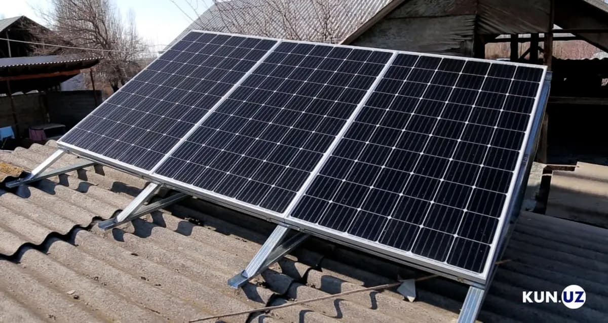 Solar panel owners receive over UZS 330bn in state subsidies in six months