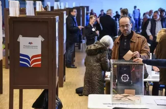 Fransiyada praymerizning 1-turida barcha nomzodlar ovoz berdi