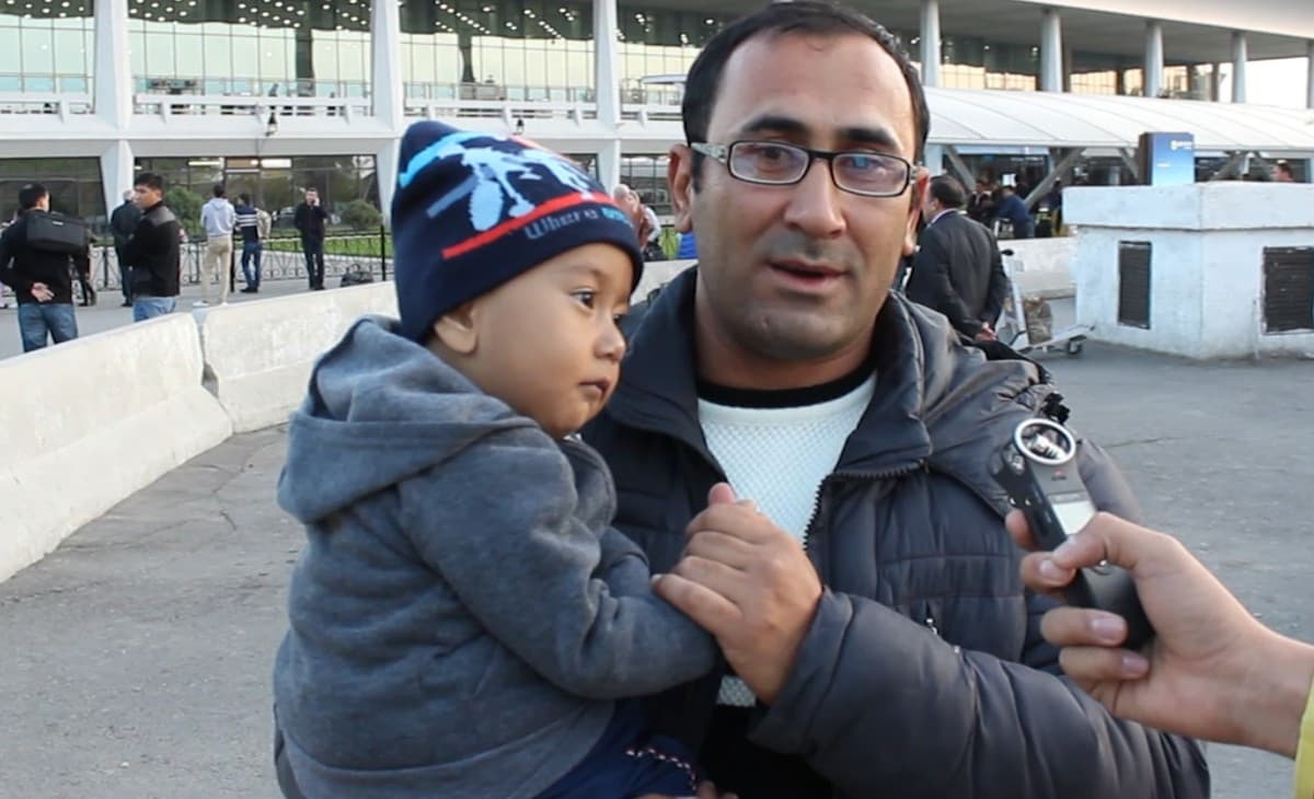 1,5 yoshli Umidjon Moskvaga jo‘nab ketdi (video)