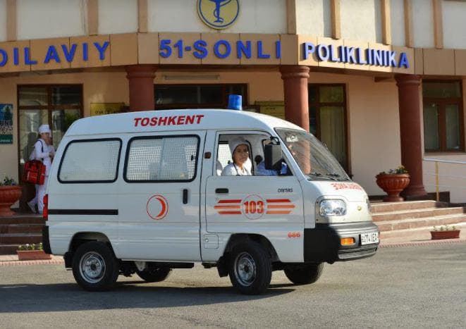 Poytaxtdagi barcha oilaviy poliklinikalar avtomashina bilan ta'minlandi