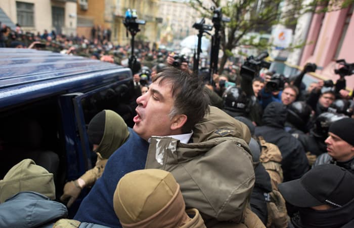 Mixail Saakashvili tarafdorlari tomonidan ozod etildi