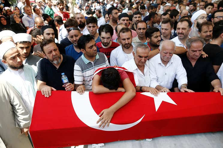 Turkiyadagi davlat to‘ntaruvi harakati qurbonlariga oid ma'lumotlar