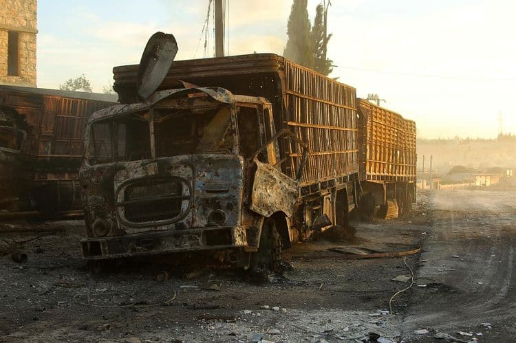 AQSh Su-24 samolyotlarini Halabdagi gumanitar karvonga hujum qilishda gumon qilmoqda