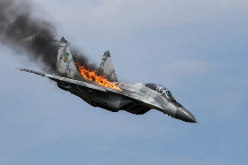 Odessa osmonida MiG-29 bilan favqulodda holat yuz berdi