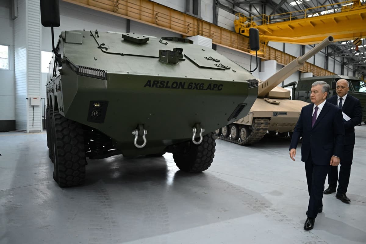Uzbekistan expands domestic defense production with new armored vehicle projects