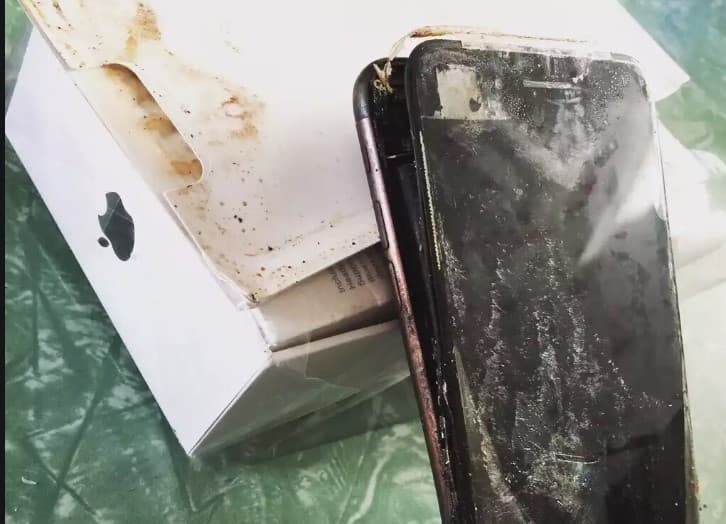 OAV: iPhone 7 sohibi smartfon portlagani haqida xabar berdi