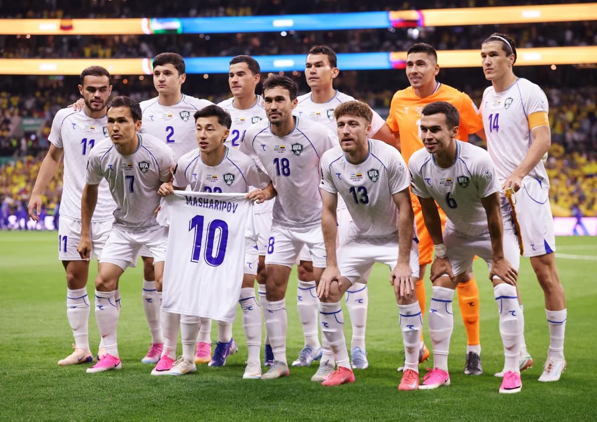 O‘zbekiston milliy jamoasi FIFA reytingida 10 pog‘ona pastladi