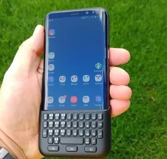 Galaxy S8 va S8 Plus uchun ko‘chma klaviatura ishlab chiqildi (foto+video)