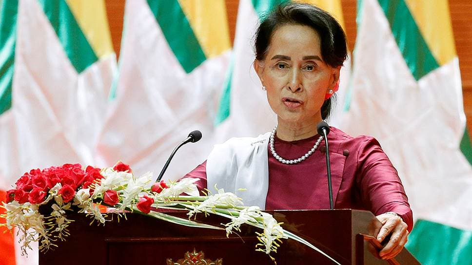 Myanma yetakchisi bayonot bilan chiqdi