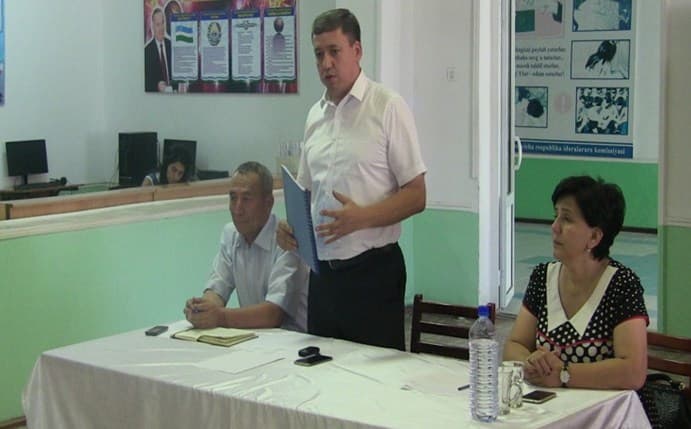Toshkent davlat agrar universiteti rektori kollej o‘qituvchi va talabalari bilan uchrashdi