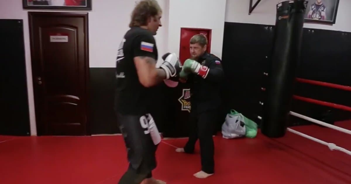 Video: Yemelyanenko Ramzan Qodirov bilan sparring o‘tkazdi