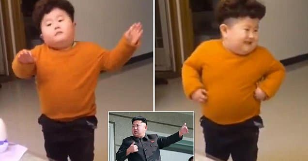 Internetda raqs tushuvchi «mitti Kim Chen In» paydo bo‘ldi