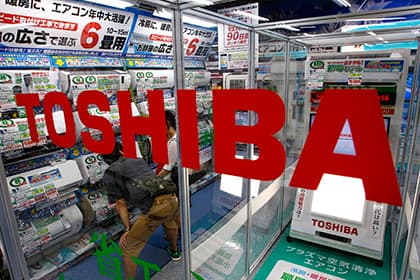 Toshiba aksiyalarining qadrsizlanishiga insayderlik ma'lumoti sabab bo‘ldi