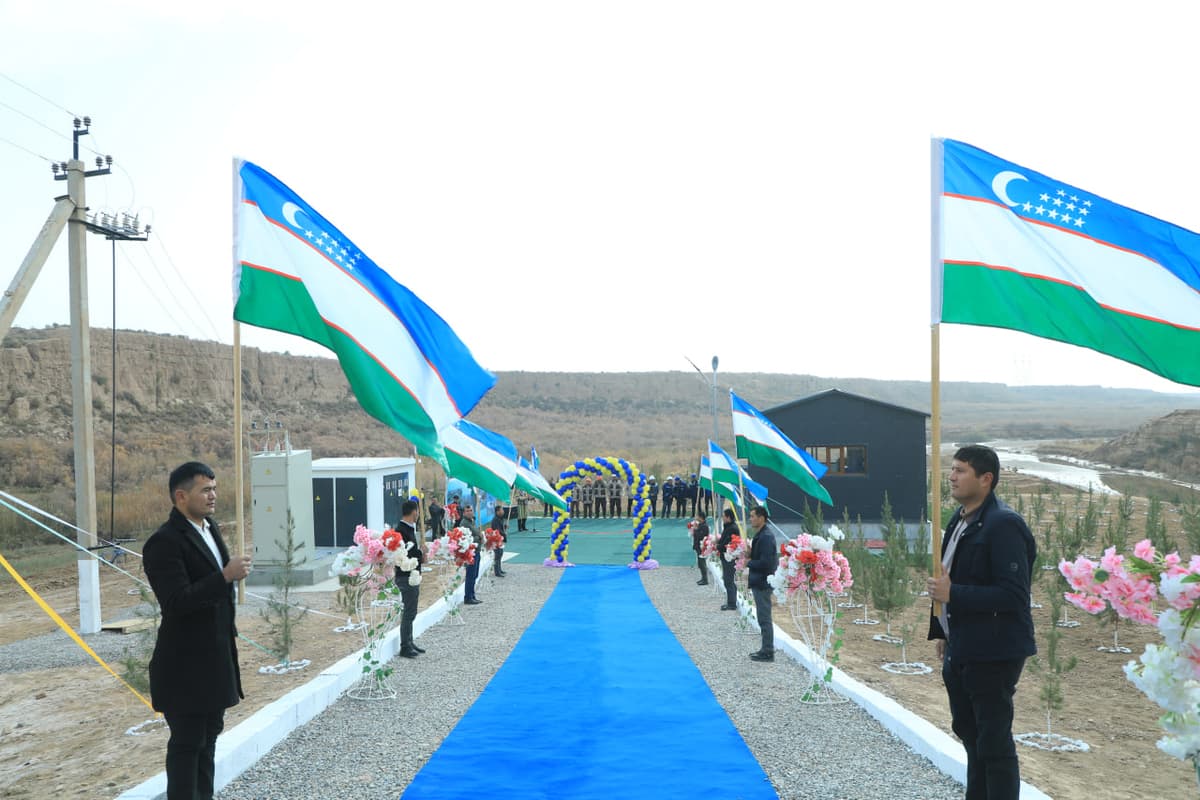 Qiziriq tumanida Isfara mikro GES-1 ish faoliyatini boshladi