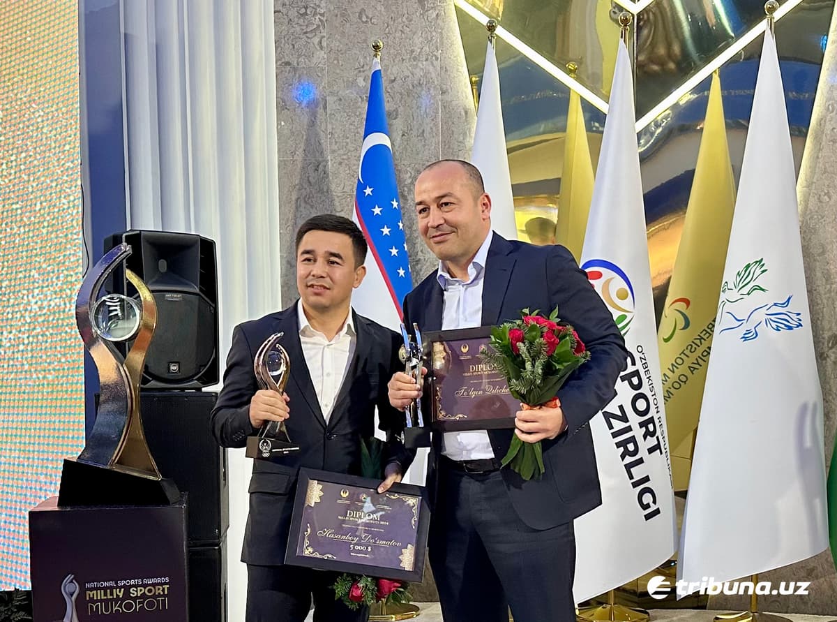 Husanov – yilning eng yaxshi yosh sportchisi, Do‘smatov va Keldiyorova yilning eng yaxshi sportchilari. «Milliy sport mukofoti-2024» g‘oliblari e’lon qilindi