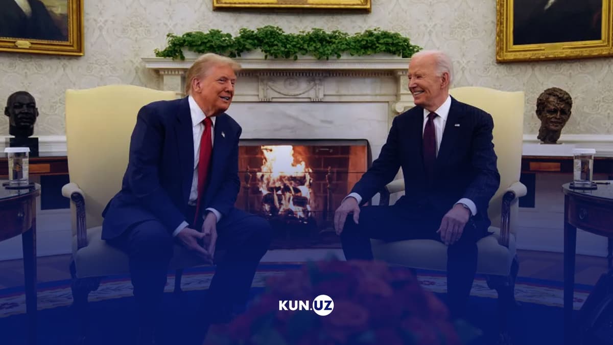 Prezidentlar uchrashuvi: Bayden va Tramp Oq uyda ikki soat gaplashdi