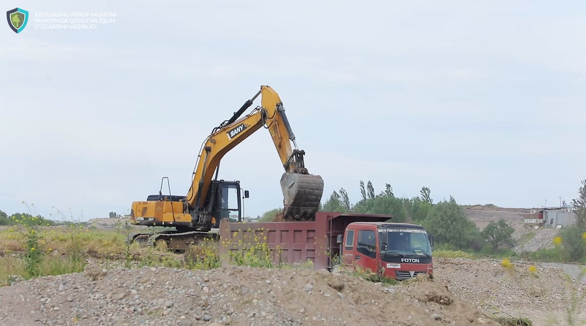 Toshkentda qum-shag‘al qazib olayotgan 9 kishiga 230 mln so‘m jarima belgilandi