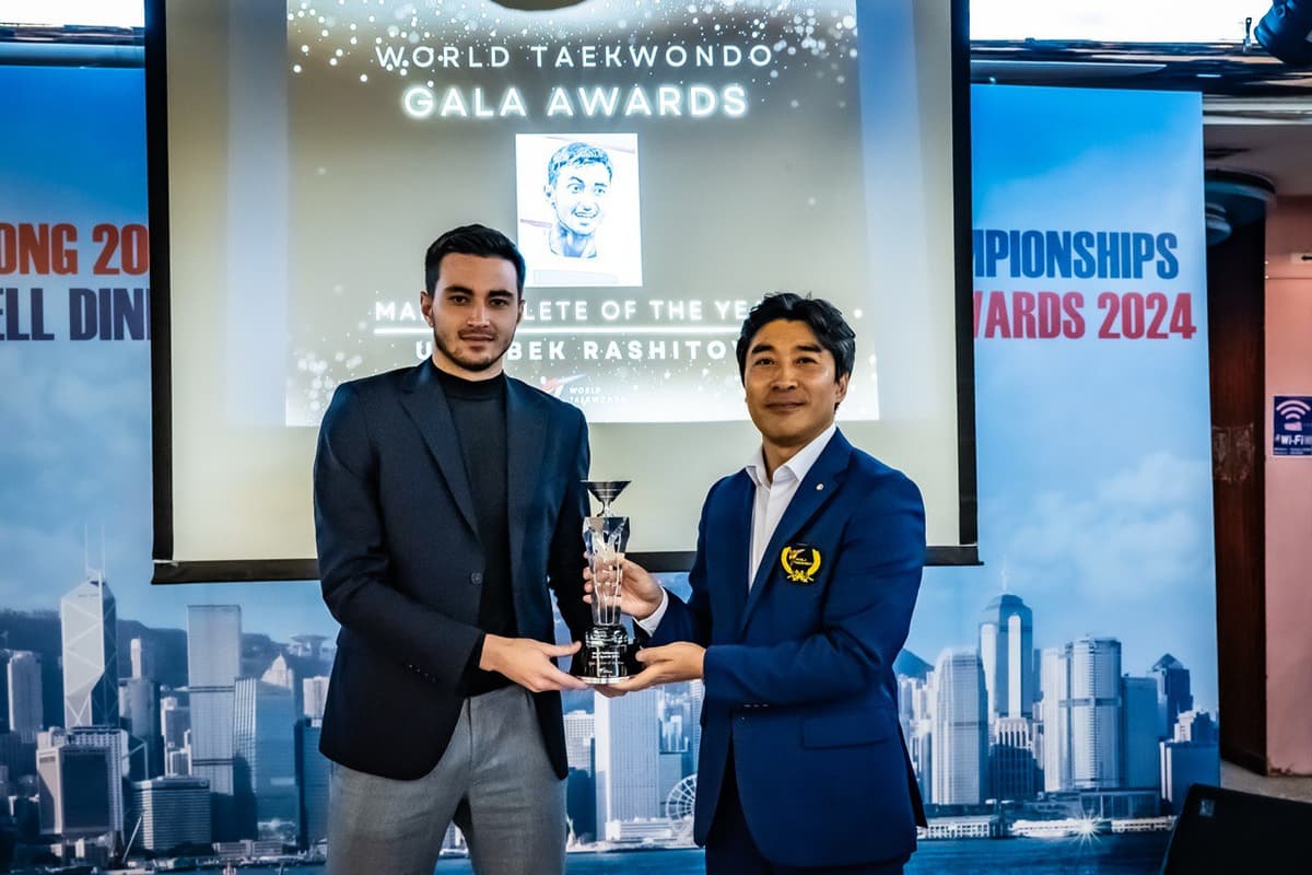 Ulug‘bek Rashitov jahonning 2024 yildagi eng yaxshi taekvondochisi bo‘ldi