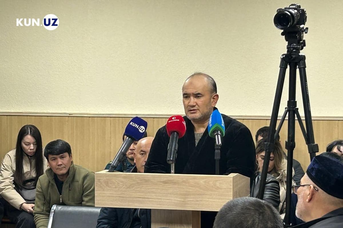 G‘ayrat Do‘stov ustidan apellyatsiya sudida uning tobi qochgani sabab tanaffus e’lon qilindi