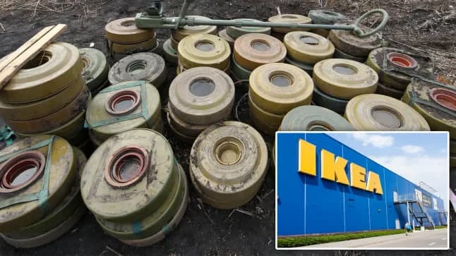 Polshada o‘tgan yil yo‘qolgan minalar IKEA do‘konidan topildi