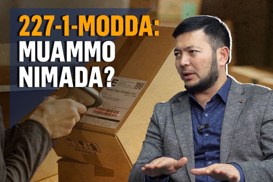 “Bu tadbirkorlar uchun o‘lim jazosi” - soliq maslahatchisi 227-1-modda haqida