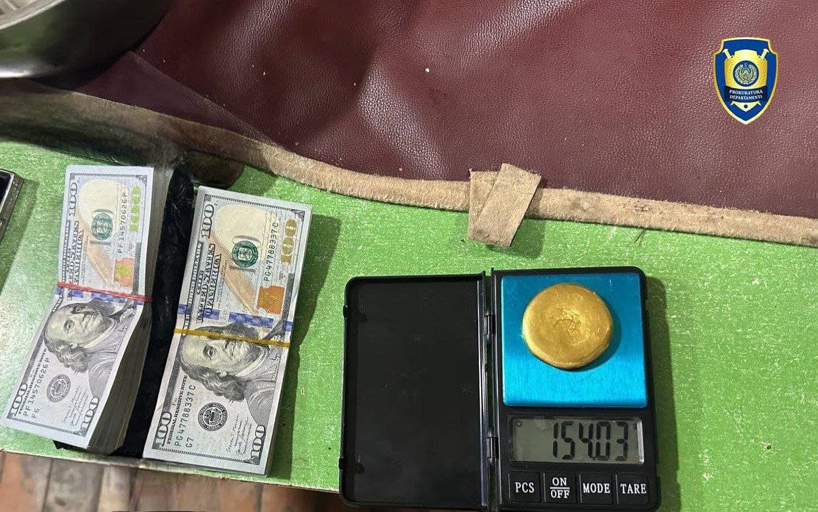 11 ming dollarga sof quyma oltin bo‘lagini sotayotgan shaxslar ushlandi