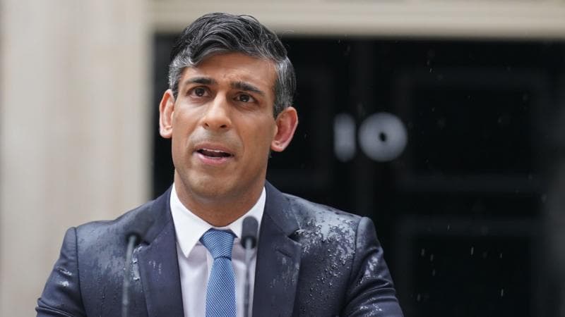 Britaniya bosh vaziri Sunak muddatidan oldin parlament saylovlarini belgiladi
