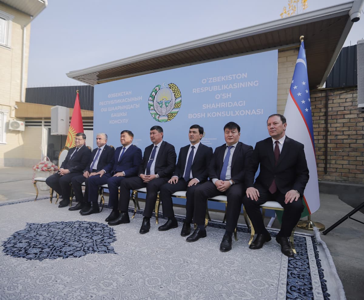 Qirg‘izistonning O‘sh shahrida O‘zbekiston bosh konsulligi rasman ochildi