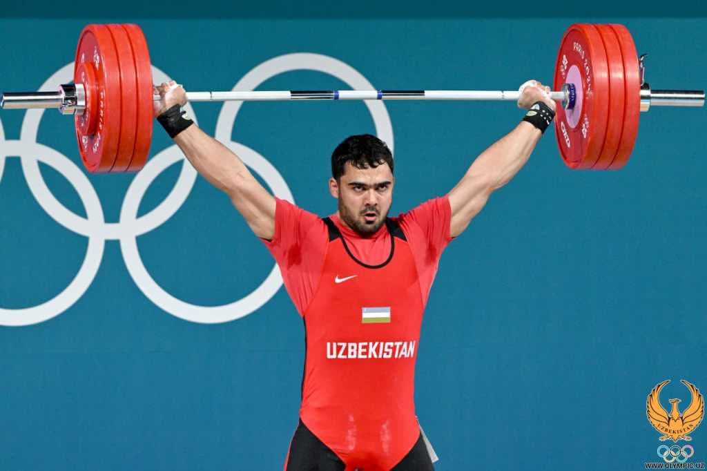 Parij-2024. Akbar Jo‘rayev O‘zbekiston delegatsiyasiga birinchi kumush medalni keltirdi