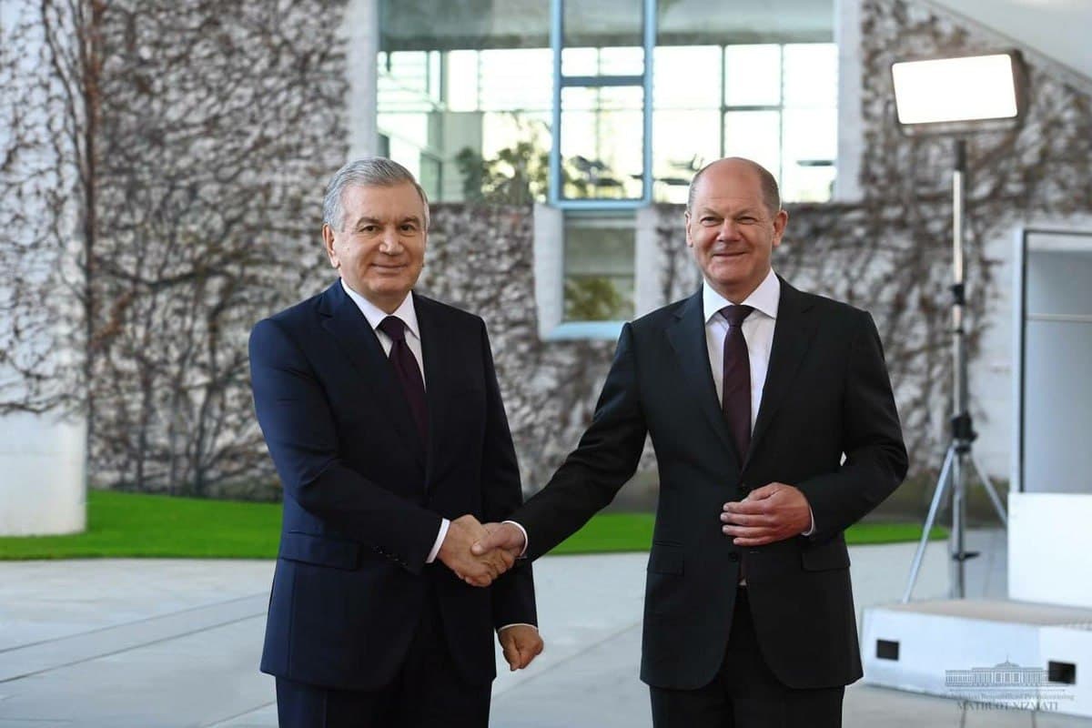 Mirziyoyev, Scholz to hold talks in Samarkand