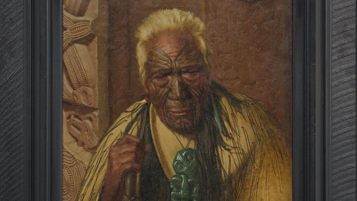Yangi Zelandiyada maori qabilasi oqsoqolining portreti auksionda rekord narxda sotildi