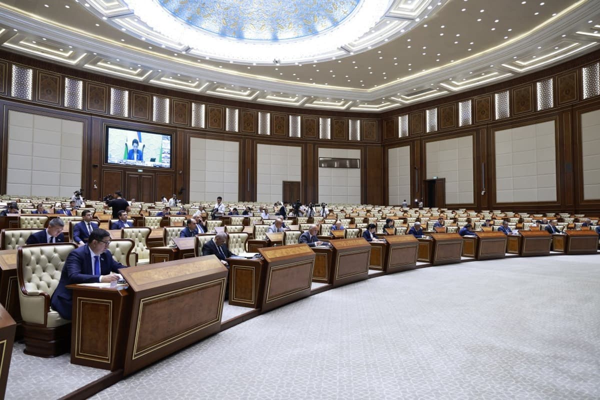 Senatning navbatdagi yalpi majlisi 30 sentabr kuni chaqiriladi