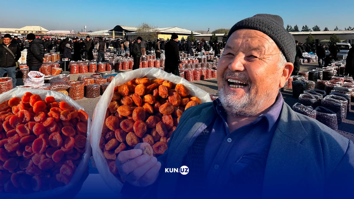 5 ming so‘mdan 50 ming so‘mgacha: O‘zbekistonning eng yirik o‘rik bozoridan reportaj