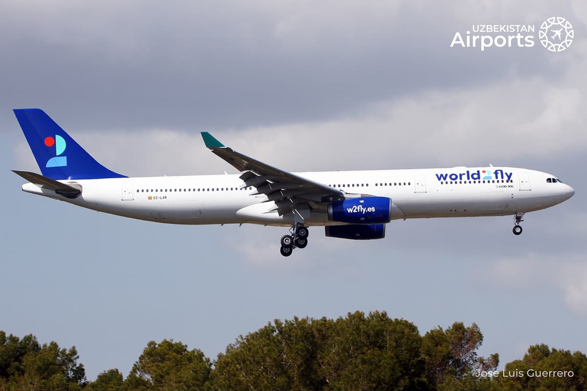 World2Fly aviakompaniyasi O‘zbekistonga qatnovlarni yo‘lga qo‘yadi