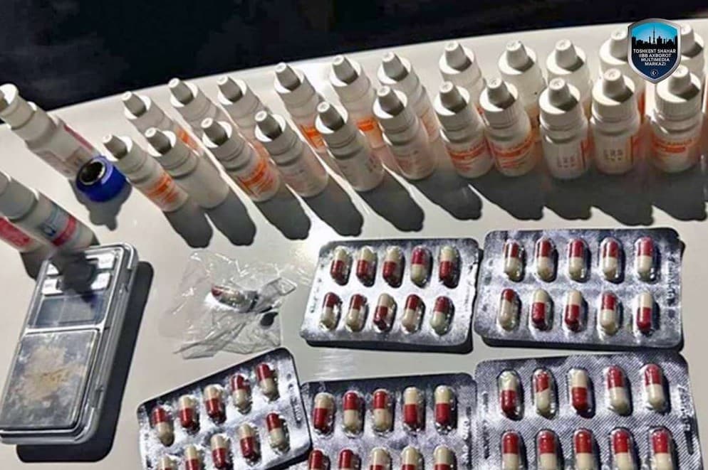 Toshkentda giyohvandlik va kuchli ta’sir qiluvchi moddalar noqonuniy savdosiga chek qo‘yildi