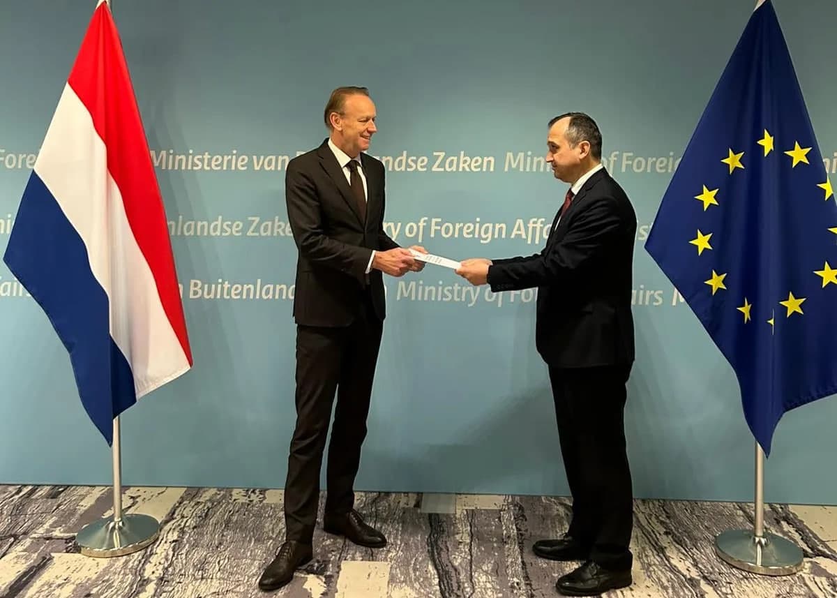 O‘zbekistonning Belgiyadagi elchisi G‘ayrat Fozilov Niderlandiyada ham elchi etib tayinlandi